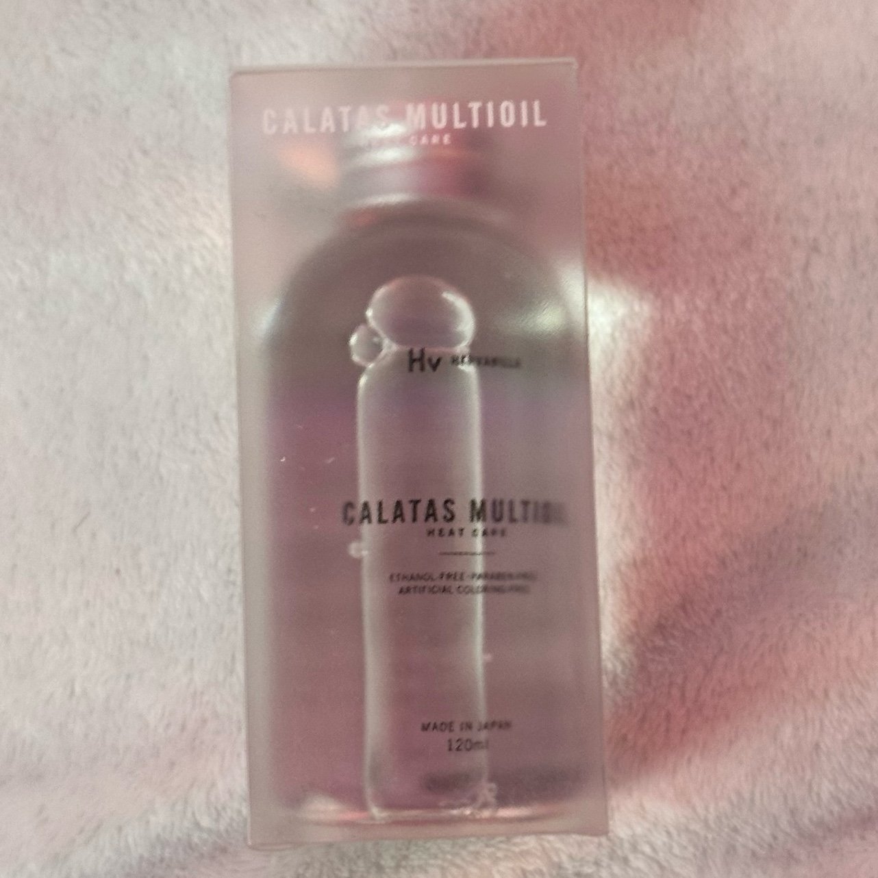 CALATAS HEATCARE Japanese hair + skin oil made in Japan 120ml