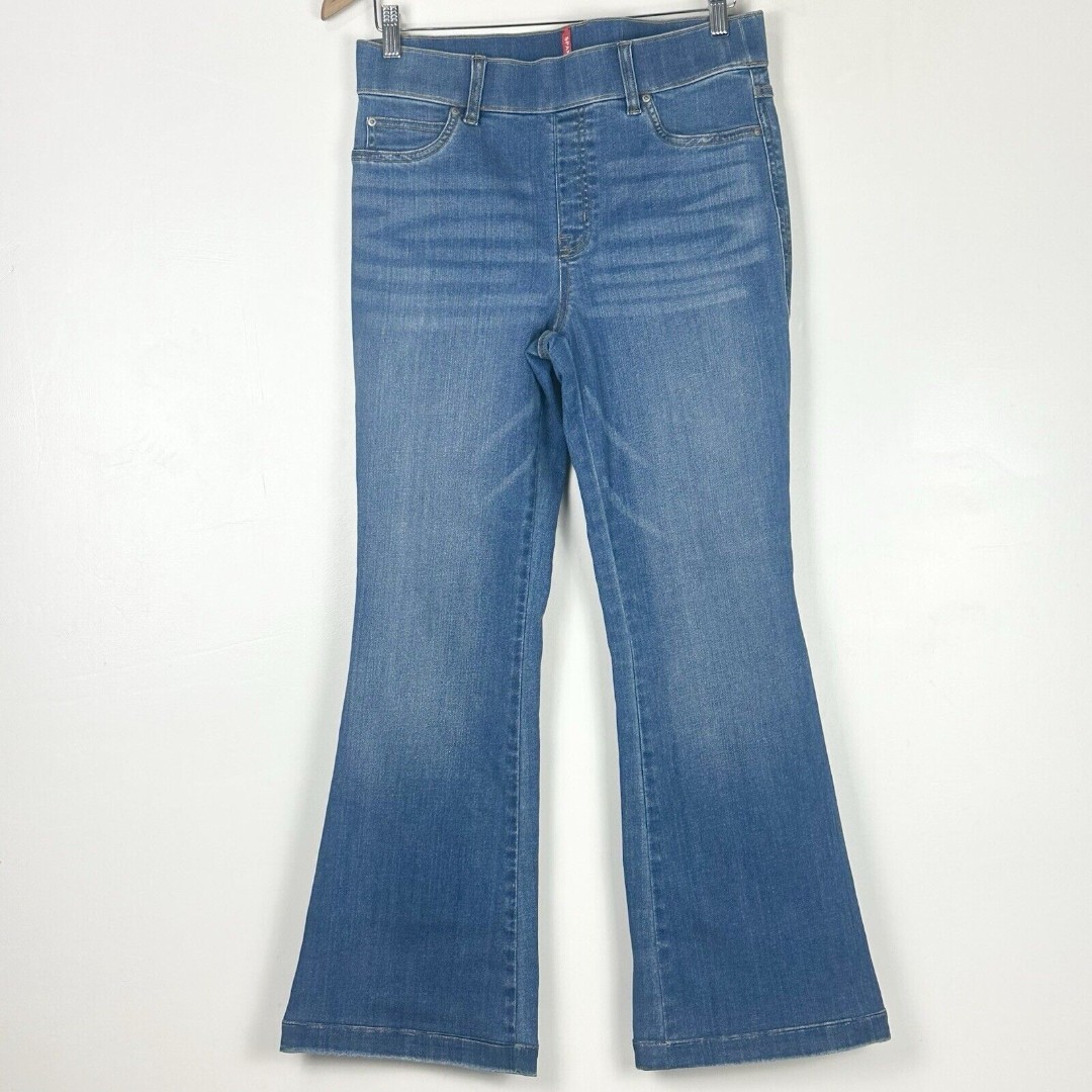 SPANX EveryWear Flare Jeans in Vintage Indigo Regular Medium