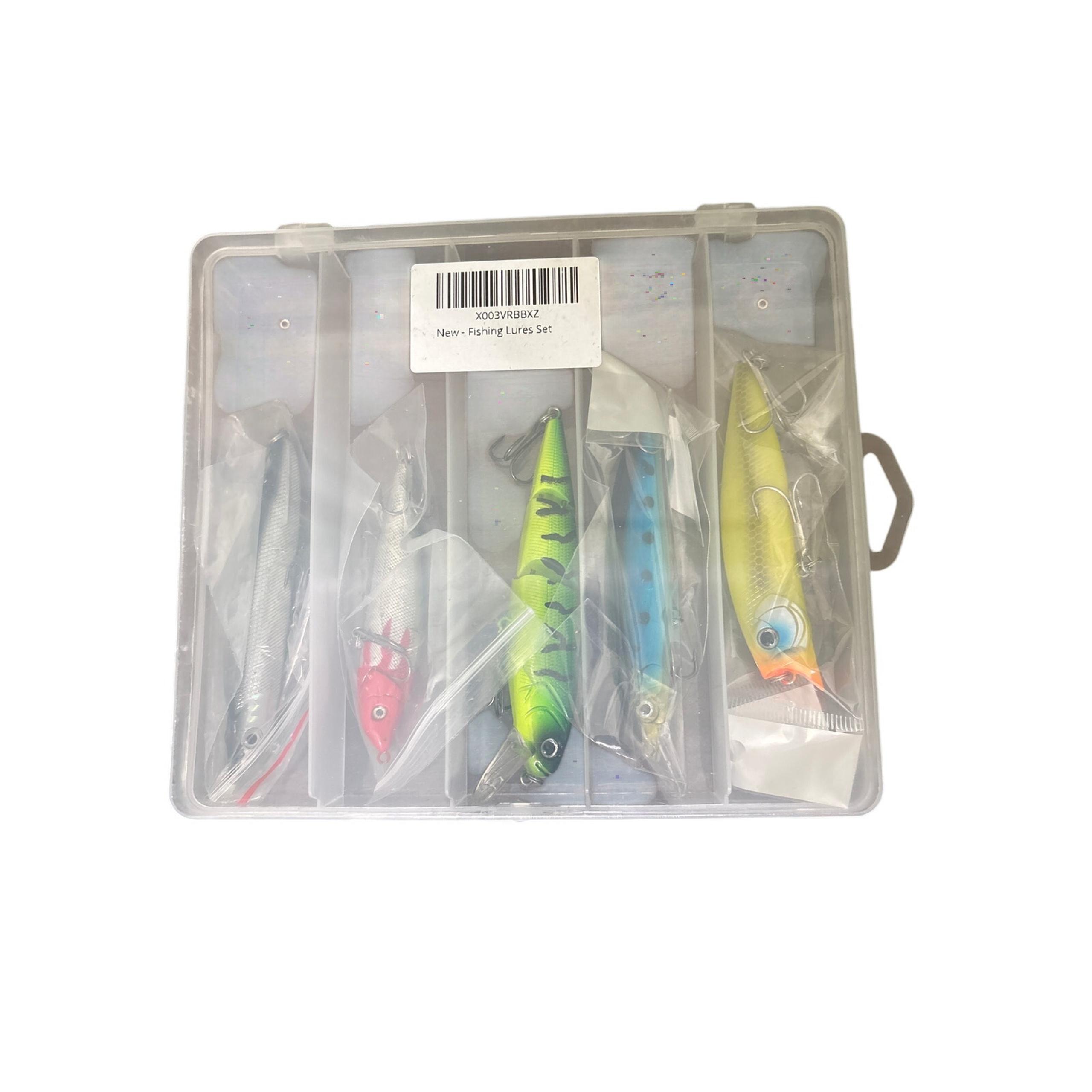 5 PCS Fishing Lures with box