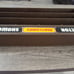Vintage matchbox 12 car brown plastic wall mount collecter showcase