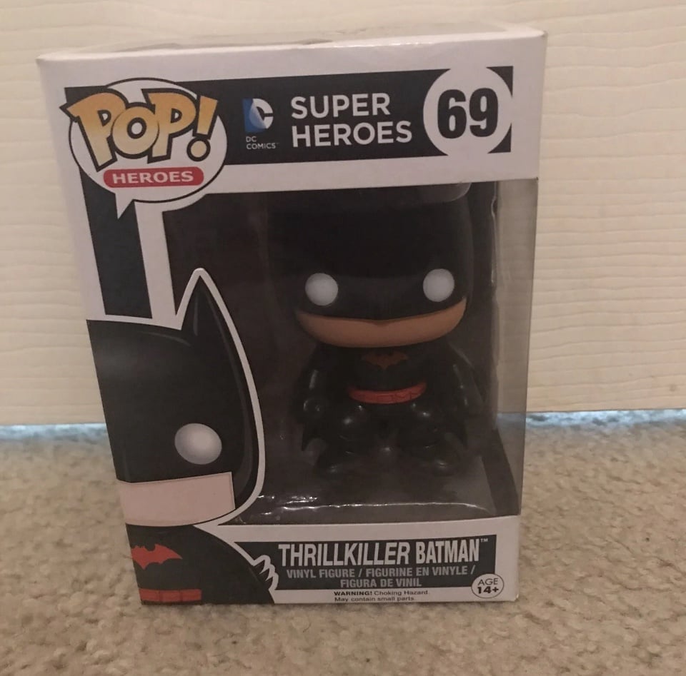 THRILLKILLER BATMAN FUNKO POP MIDTOWN COMICS EXCLUSIVE 69