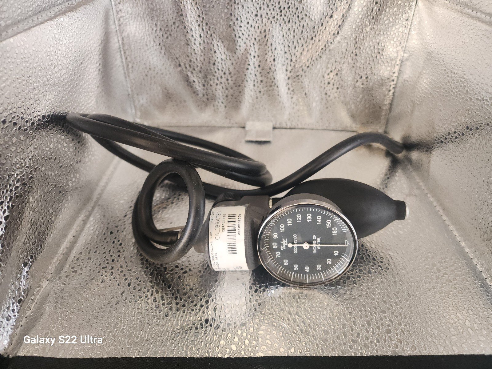 taylor flow Meter calibrator