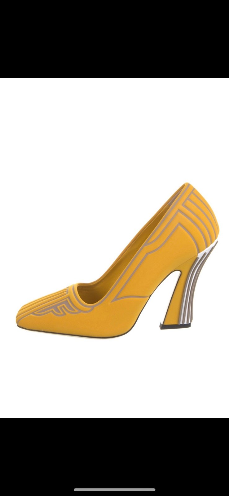 Fendi nylon pumps