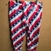 Royal and Awesome Golf Knickers Pars and Stripes USA Flag Waist 36