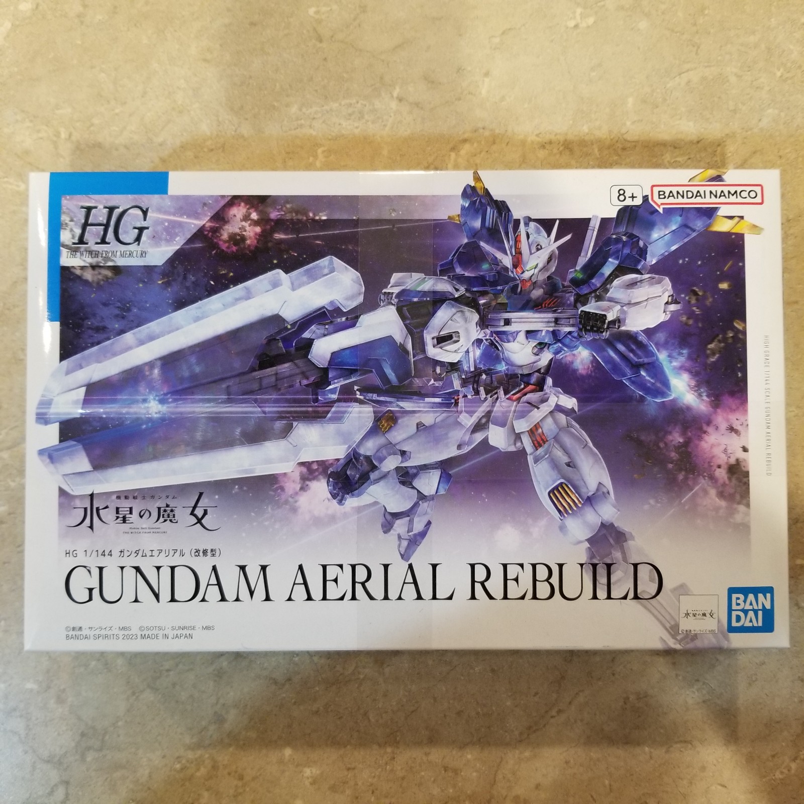 Bandai Hobby HG TWFM Gundam Aerial Rebuild 1/144 Scale