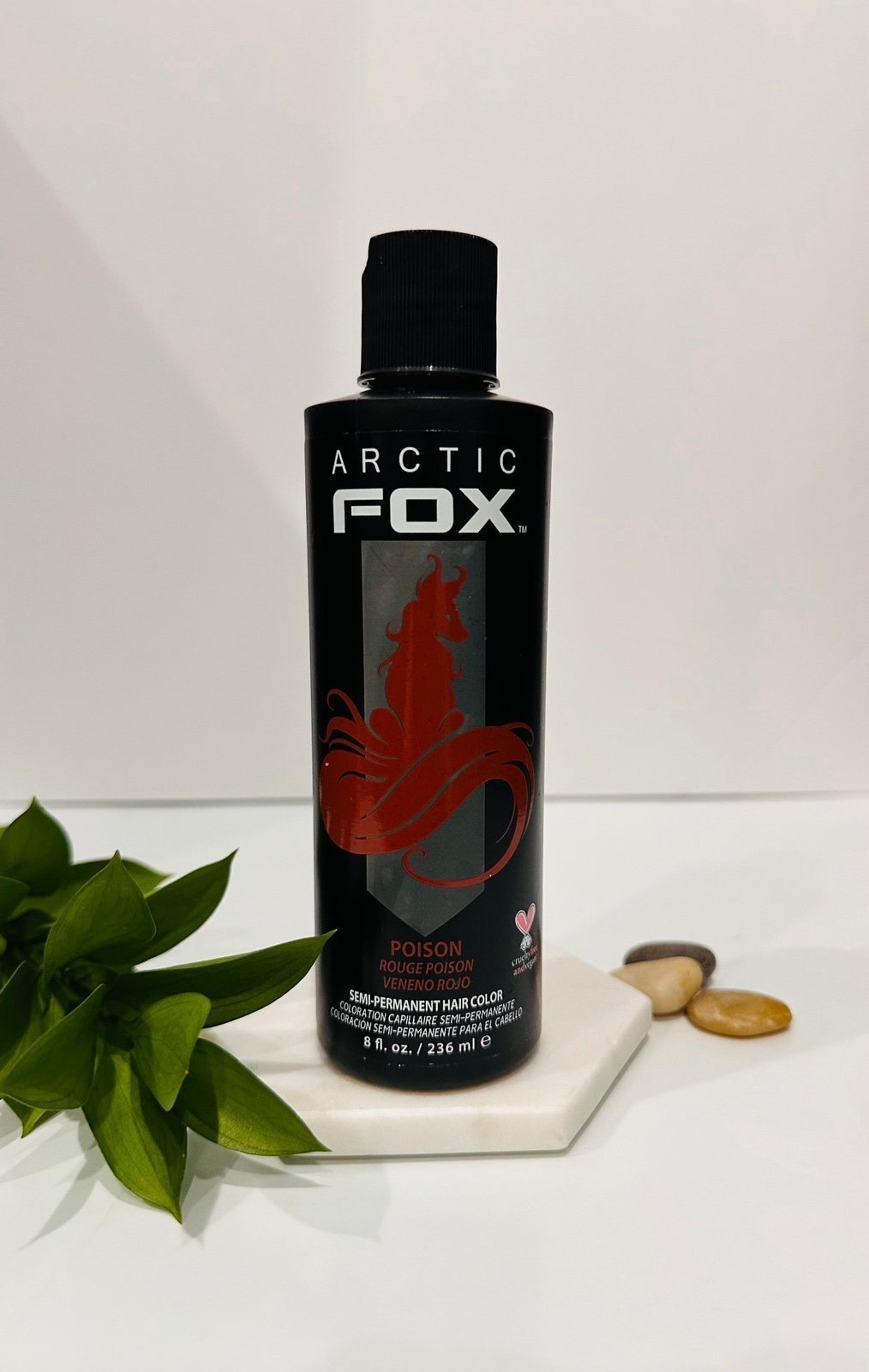Arctic Fox Poison (red) Hair Dye 8 fl oz NEW