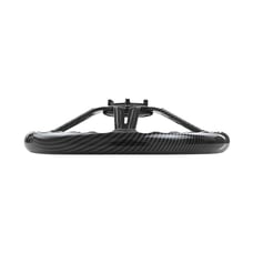NEW JDM UNIVERSAL 350MM CARBON FIBER Acrylic Deep Dish 6 Holes Steering Wheel