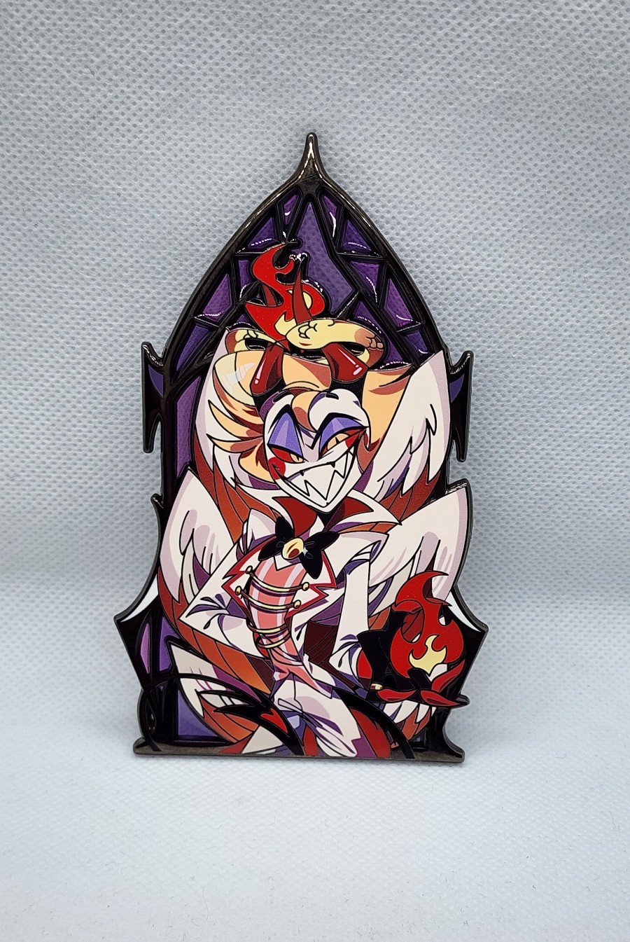 Hazbin Hotel Lucifer Morningstar Enamel Pin