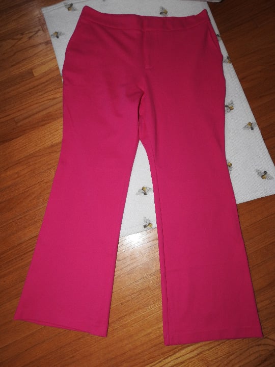 PantsEloquii Womens Pink Pants Sz 18 New!