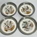 Drink Coasters Revere vintage silver pewter metal barware ducks lodge country