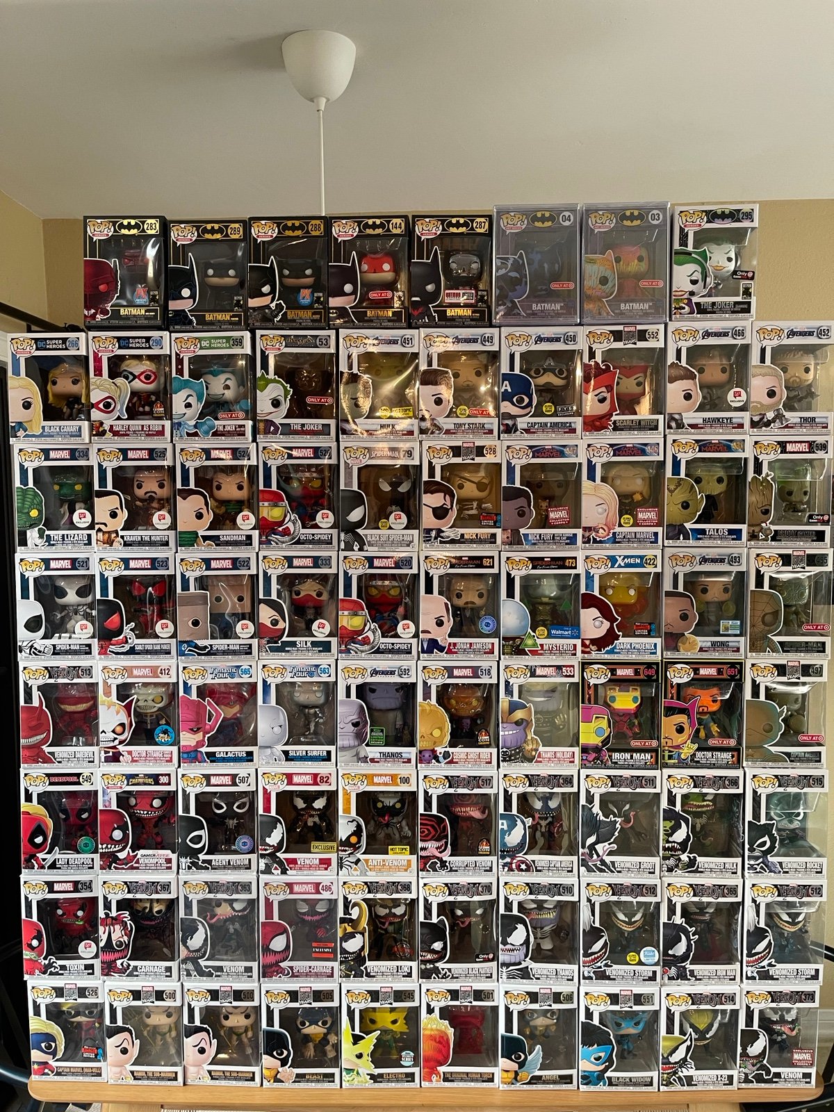Funko Pop Lot - 78 (Marvel, DC) Rare Collection