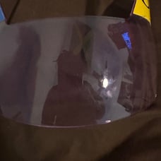 Oakley visor PRIZM clear clips and stickers included