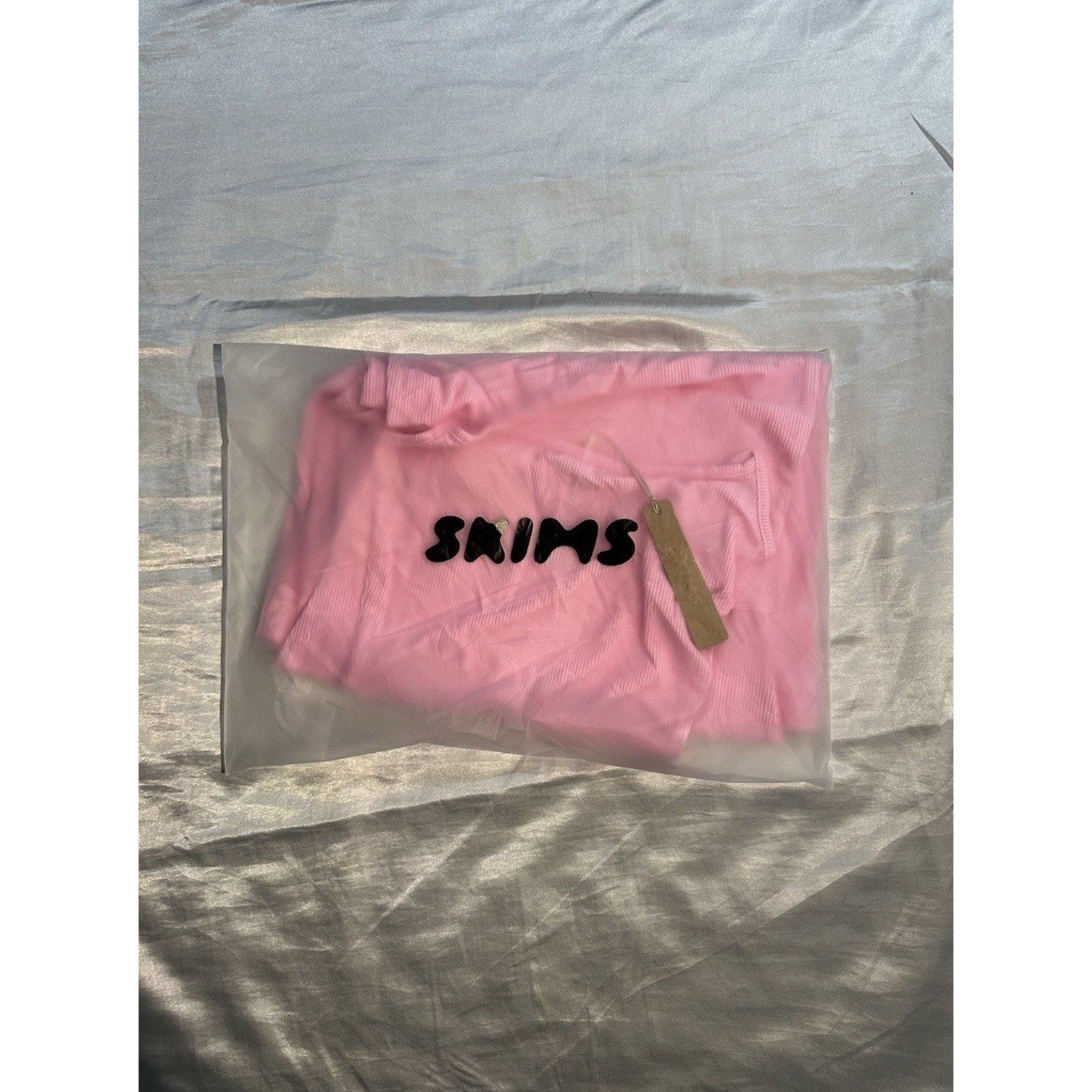 Skims Soft Lounge Petite Long Slip Dress ( Bubble Gum | Medium )