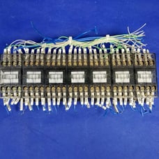 FUJI ELECTRIC RS4N-DE RELAY 24VDC COIL 240VAC 5A 30VDC 5A SEVEN UNITS OF 4 RELAY