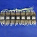 FUJI ELECTRIC RS4N-DE RELAY 24VDC COIL 240VAC 5A 30VDC 5A SEVEN UNITS OF 4 RELAY