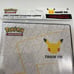 Pokemon Binder 25th Anniversary Pikachu x5