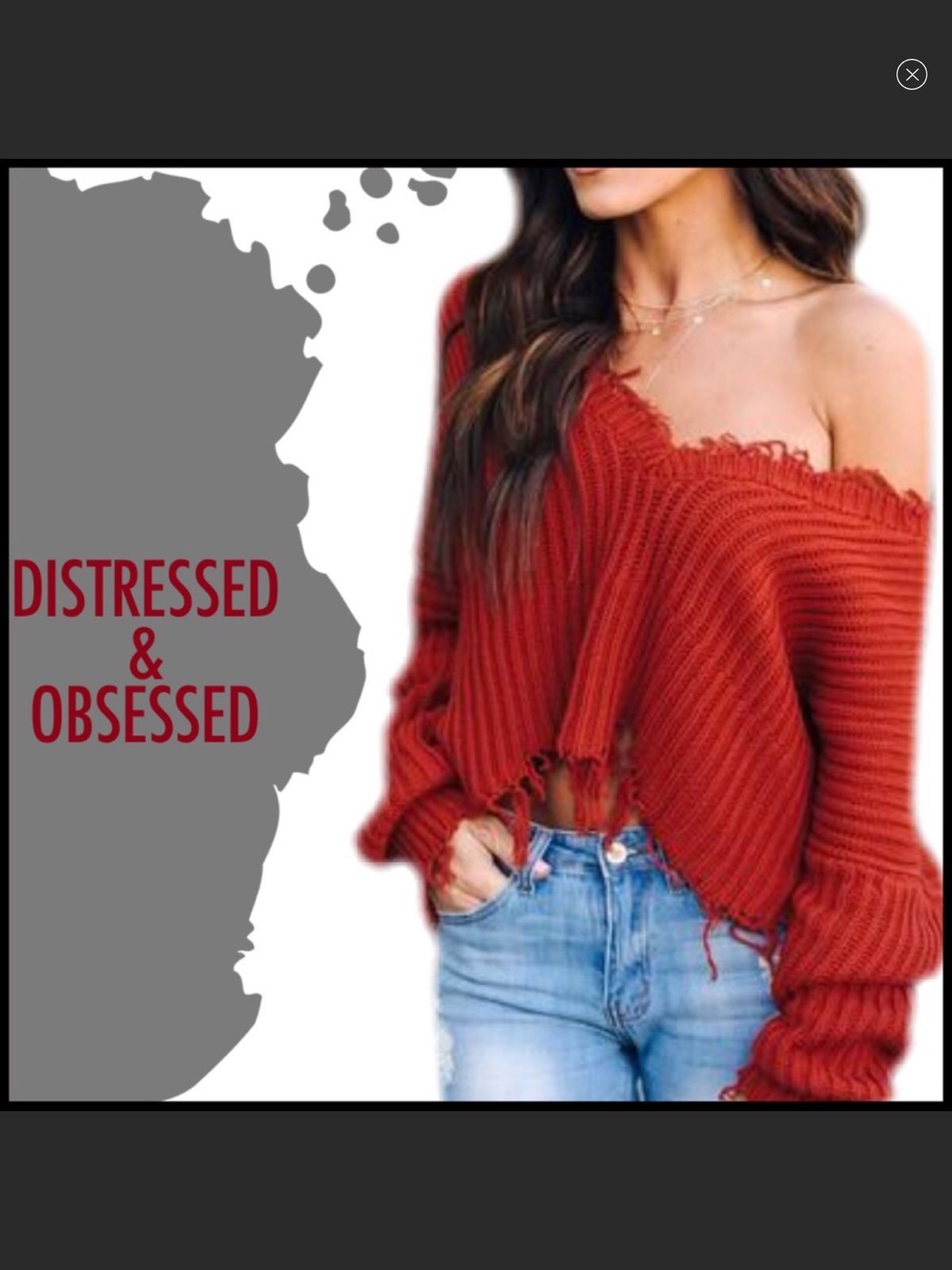 Distressed Sweater