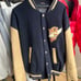 GUESS Navy/Beige Stadium Jacket