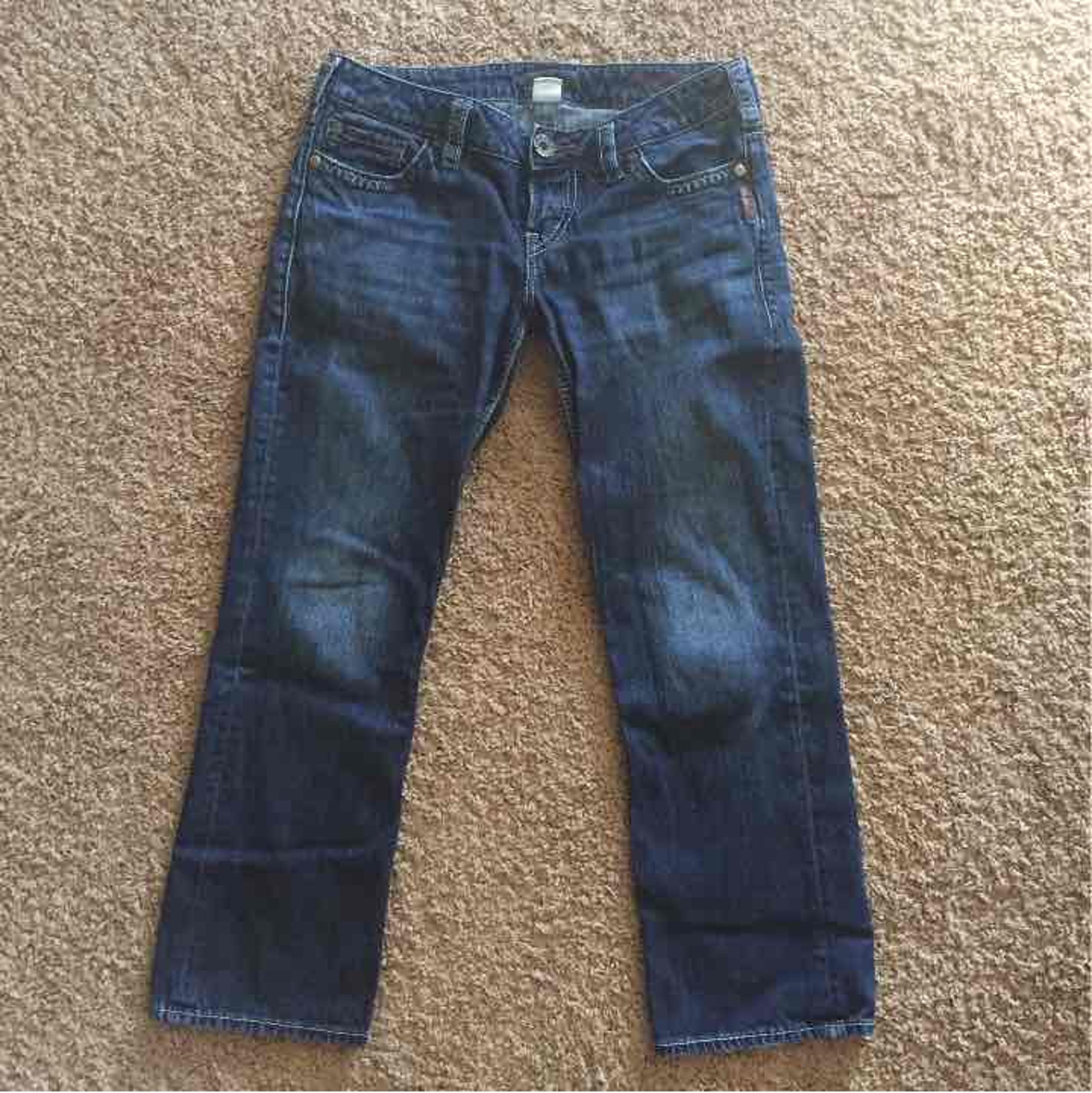 Silver Santorini Capris 28