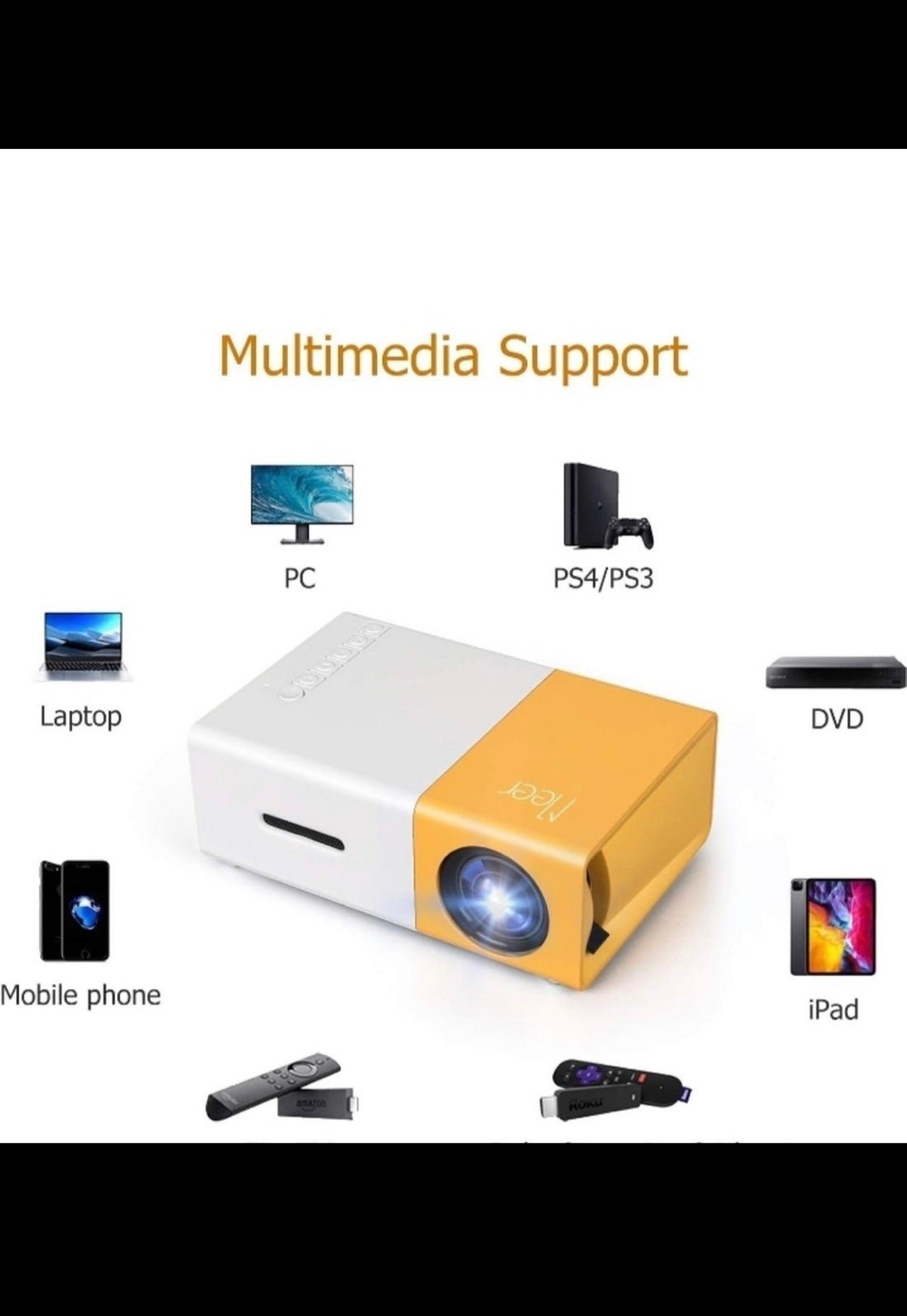 Yellow projecter