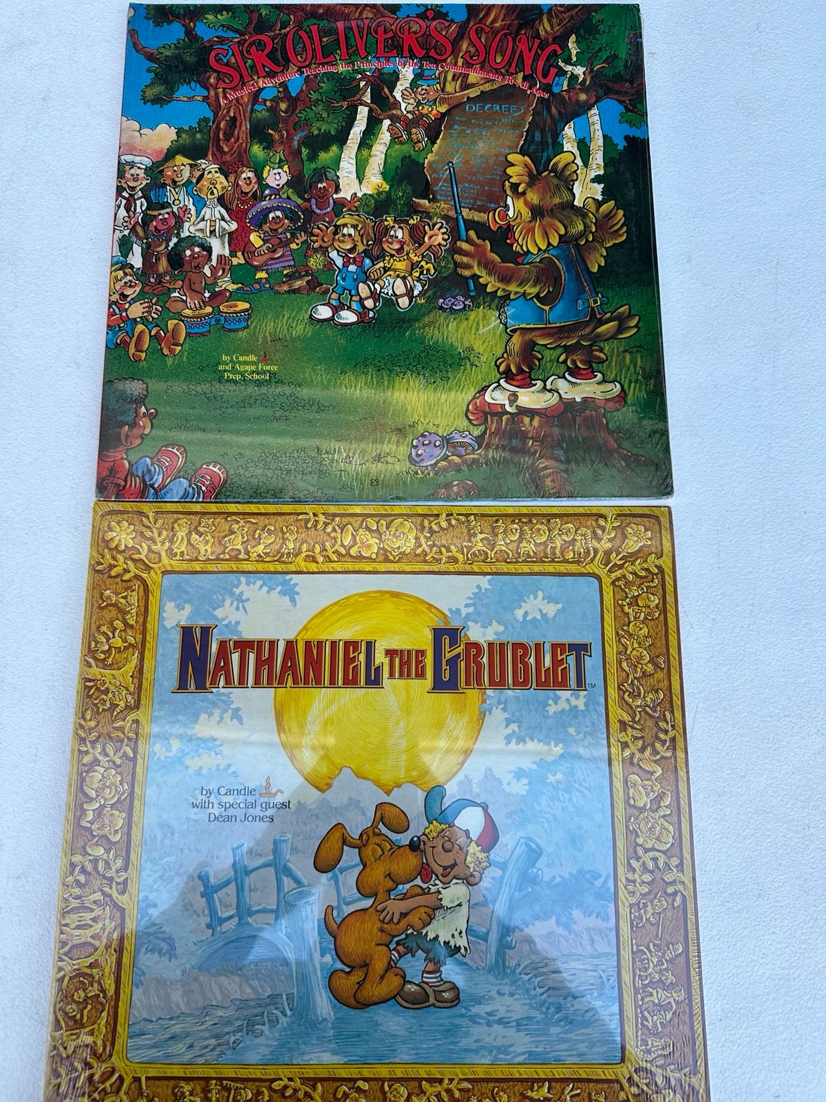 2 Vintage SEALED 1979 Children’s Agape Religous Vinyl Records