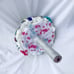 Multi color Bridal bouquet sparkly peacock rhinestone bedazzled One of kind