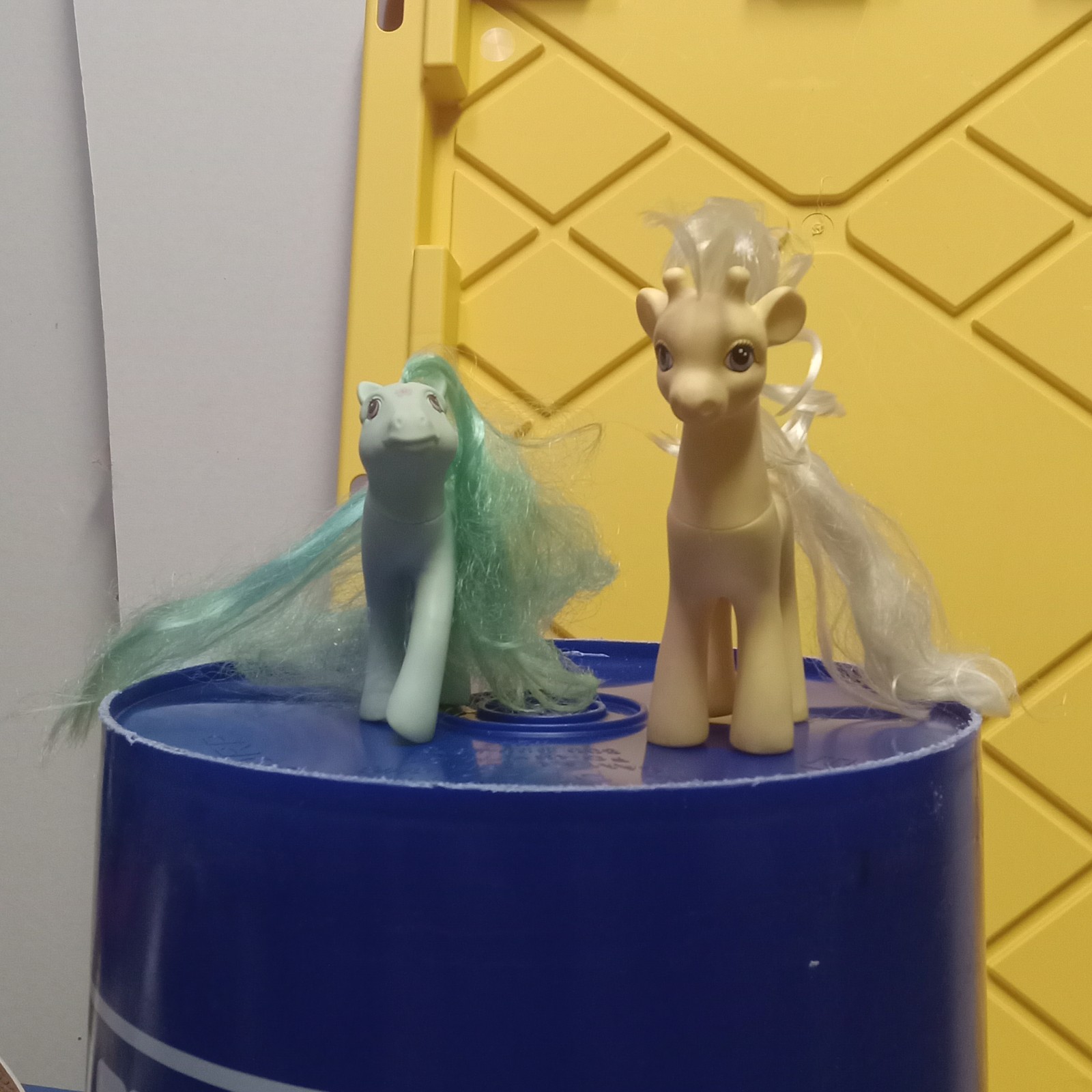 My Little Pony G1 Peach Blossom And Creamsicle