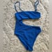 Frankies Bikinis Carter Cutout One-Piece Swimsuit