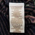 Free People Sweet Safari Top S Brown Stripe Halter Sweetheart Embroidery Mirrors