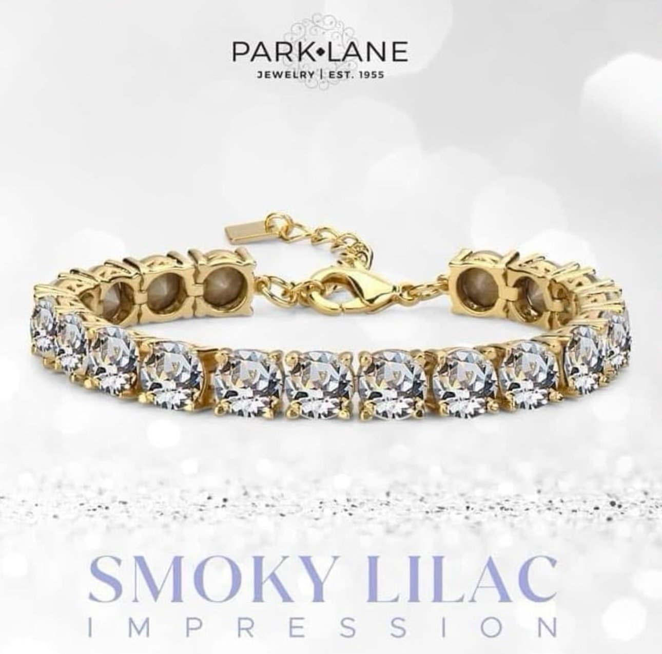 Park Lane Smoky Lilac Impression Bracelet-BNIB!!