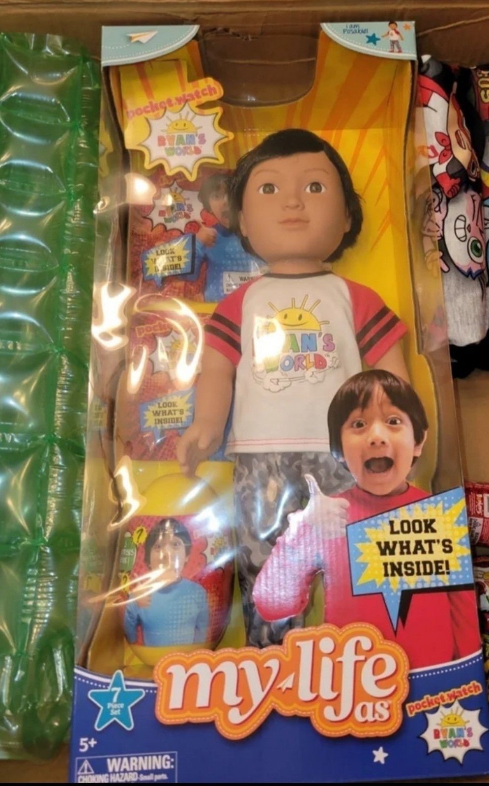 RYAN'S WORLD Exclusive 18INCH Doll* see box damage