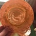 Vintage Fire King Peach Luster Saucer 5 3/4 Laurel Leaf Design Lot Of 6