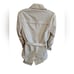 International Male Medium Beige 90s Rare HTF Canvas Trench Coat Outerwear Office