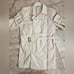 International Male Medium Beige 90s Rare HTF Canvas Trench Coat Outerwear Office