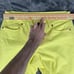 Cabi 760 Womens Limon Bree Cropped Jeans Size 8 Lemon Yellow