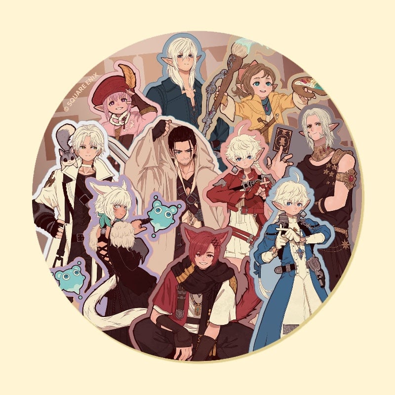 Final Fantasy XIV Fanfest Special Huge Badge