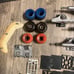 Huge skateboard lot