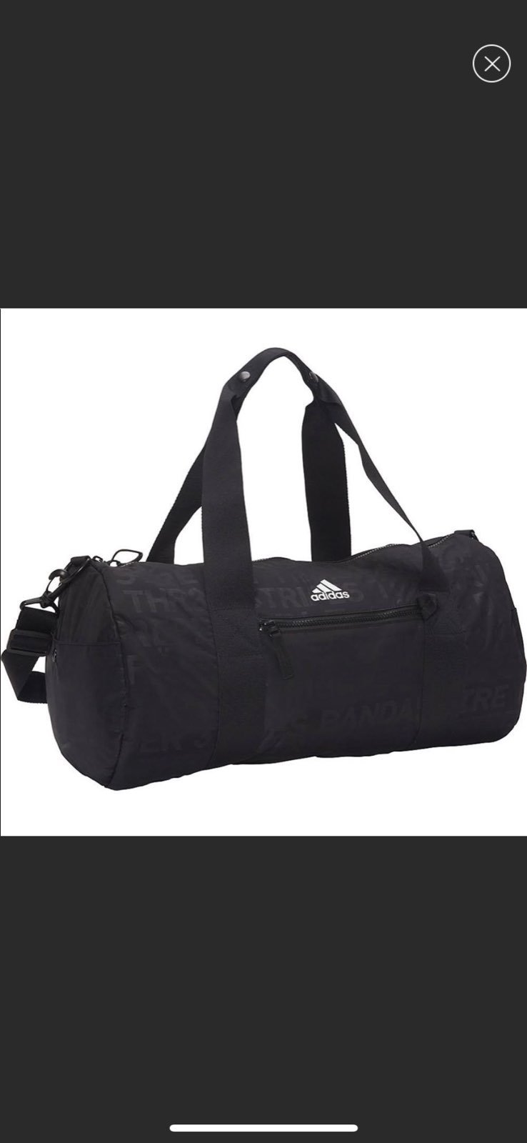 adidas duffle bag