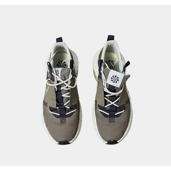 Nike Crater Impact Brown Kelp White Men Lifestyle Sneakers DB2477-301 Size 8.5