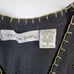 Ugly Christmas Holiday Sweater Vest Embroidered Poinsettia Presents Vintage sz S