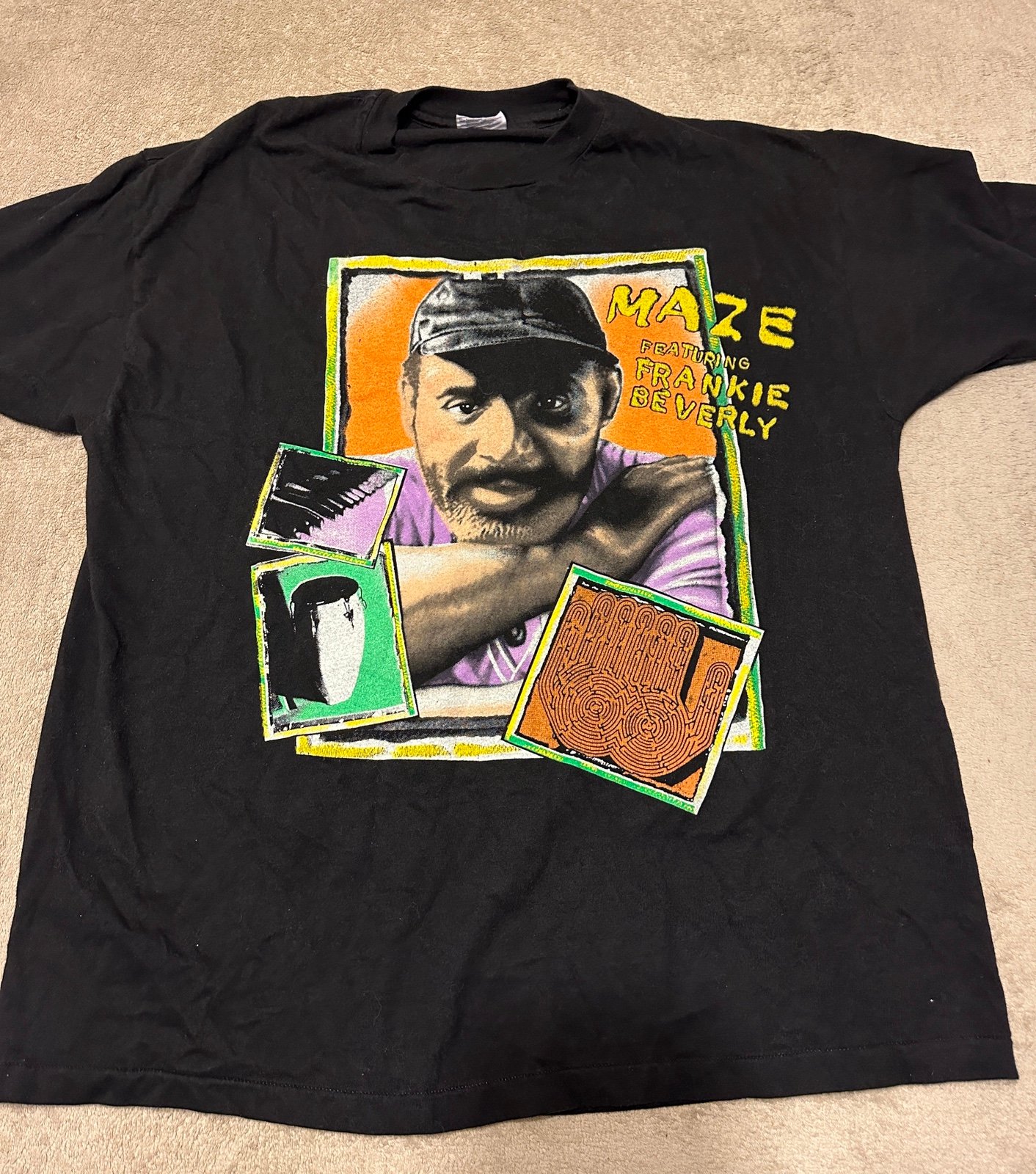 Vintage 90’s Maze Featuring Frankie Beverly & Toni Braxton Concert Tee