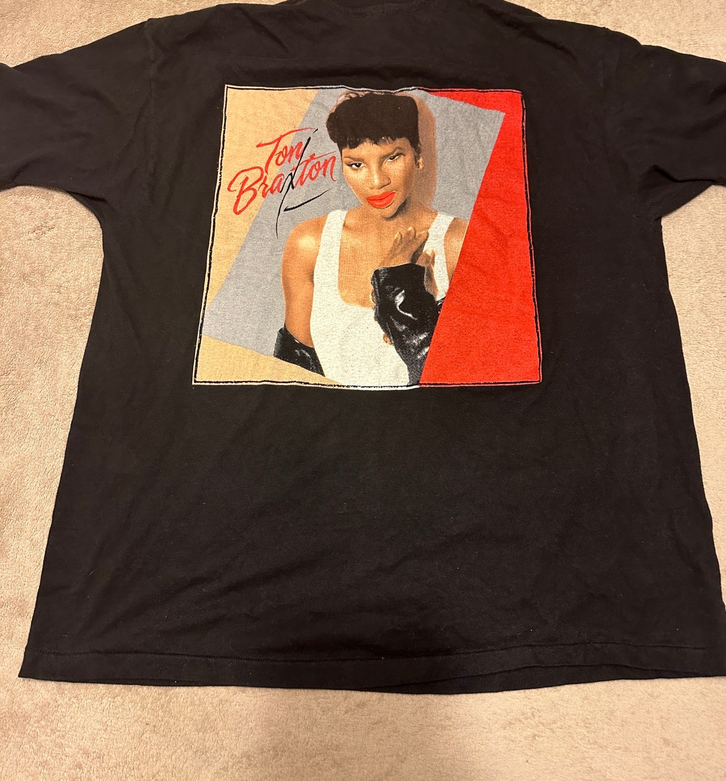 Vintage 90s Maze & Toni Braxton T SHirt Mens XL Black Rare