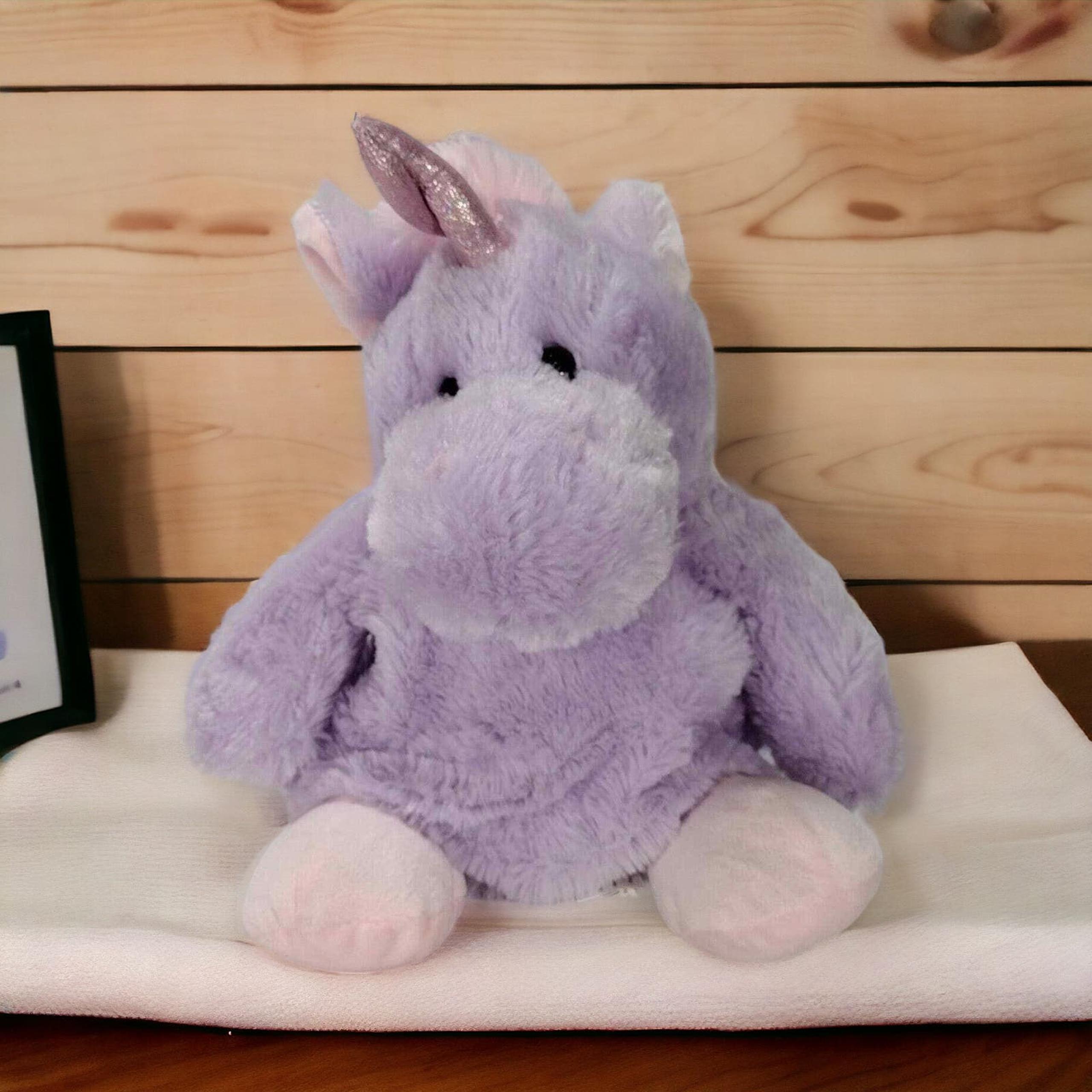 Kellytoy Pack Mates Plush Unicorn Purple Backpack Handbag