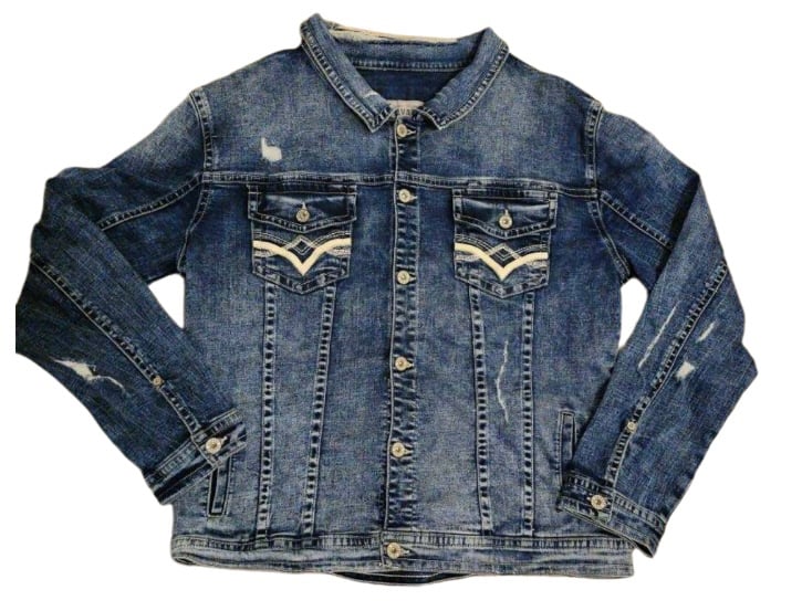 Mayhem Denim Jacket buckle