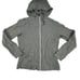 Icebreaker RealFLEECE Dia Long Sleeve Full Zip Hoodie Womens M Gray Merino Wool