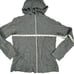 Icebreaker RealFLEECE Dia Long Sleeve Full Zip Hoodie Womens M Gray Merino Wool