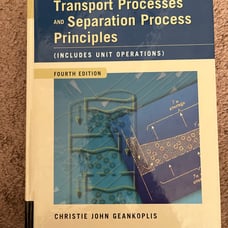 Transport Processes and Separation Process Principles