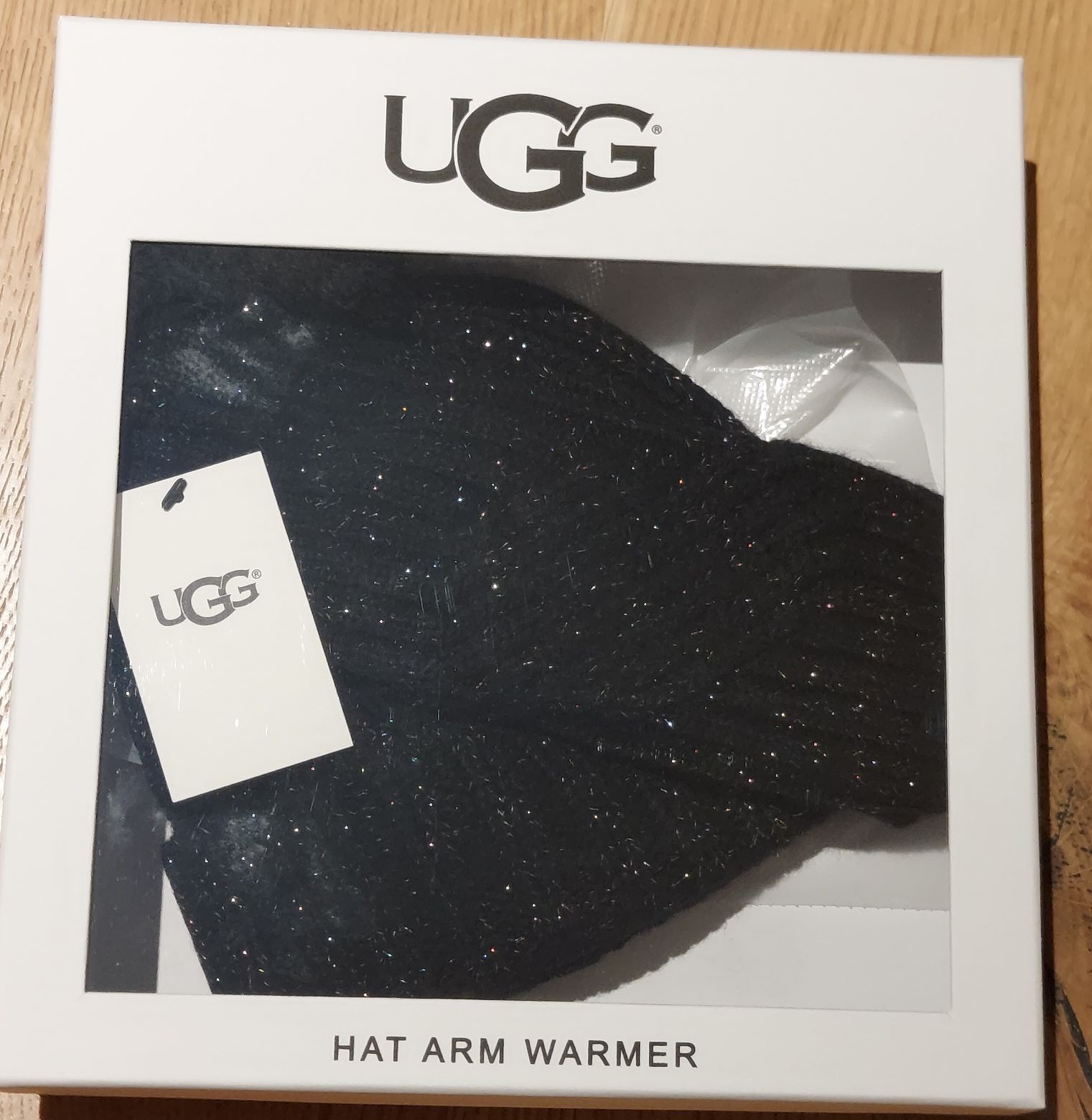 New UGG Womens HAT AND ARM WARMERS O/S