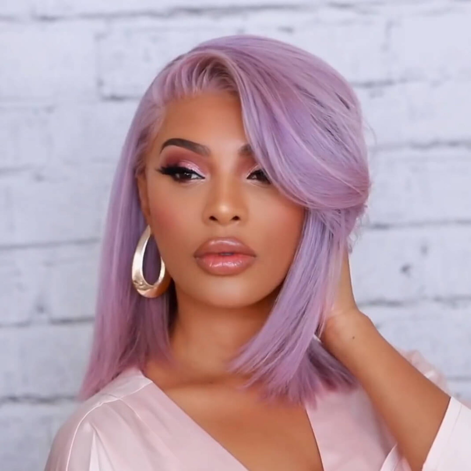 Bob wig lace frontal 12” human hair