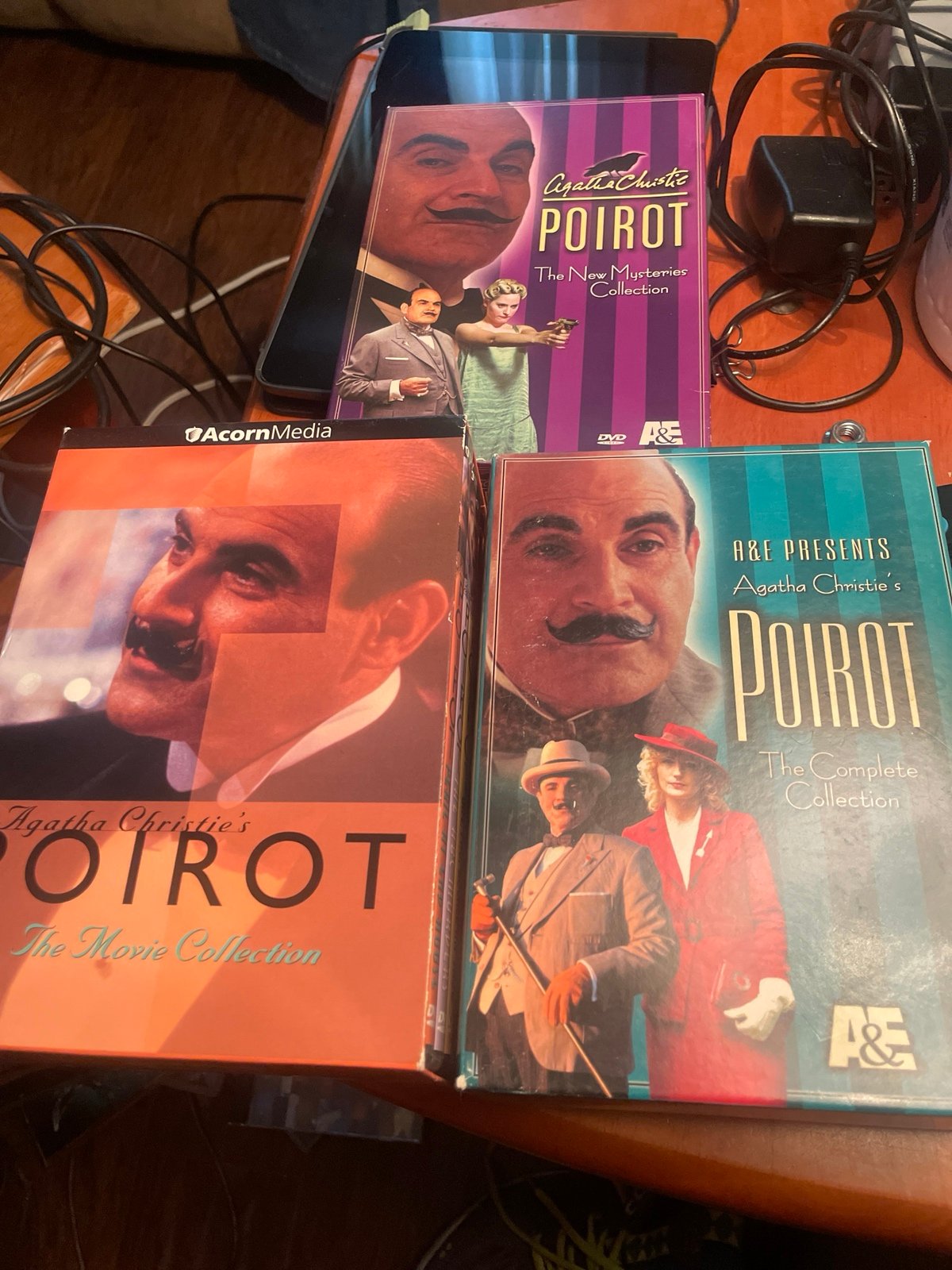 13 discs A&E presents Agatha christie poirot